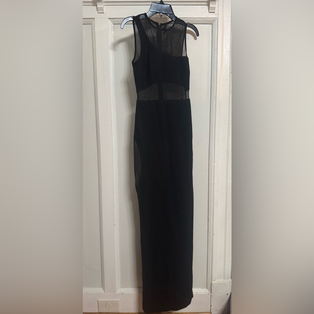 NBD Elegant Black Evening Dress